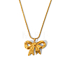 Stainless Steel Pendant Fashion Necklaces for Women Daily Wear KD2604-3-1