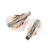 Natural Shell Alligator Hair Clips PHAR-TA000003-3