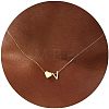 Simple Style Adjustable 316L Surgical Stainless Steel Heart and Initial Pendant Necklaces for Women WG95AEF-22-1