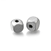 Spray Painted Wooden Beads WOOD-P021-01B-01-2