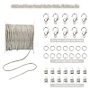 DIY Chains Bracelet Necklace Making Kit DIY-YW0005-83P-5