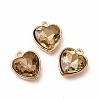 Faceted Glass Rhinestone Pendants GLAA-I051-B02-2