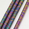 Electroplate Non-magnetic Synthetic Hematite Beads Strands G-J164B-3mm-03-1