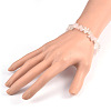Chips Gemstone Beaded Stretch Bracelets BJEW-JB01825-01-3