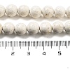 Natural Fossil Beads Strands G-H026-02A-5