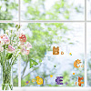 8 Sheets 8 Styles PVC Waterproof Wall Stickers DIY-WH0345-090-5