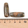 Tibetan Style dZi Beads TDZI-E004-57-3