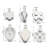 Non-Tarnish 201 Stainless Steel Charms STAS-R118-02-2