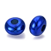 UV Plating Opaque Acrylic European Beads PACR-T017-19M-03-2