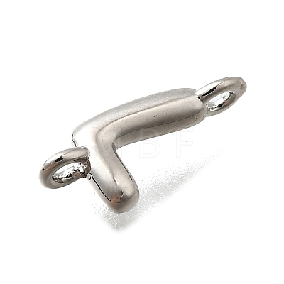 Brass Connector Charms KK-P295-01P-L-1