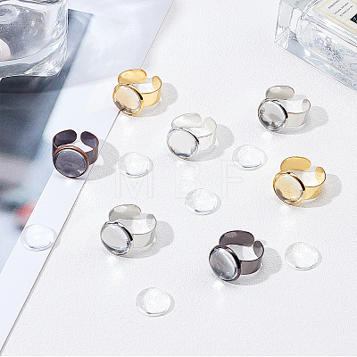 DIY Jewelry Finger Ring Making Kits DIY-FH0001-24-1