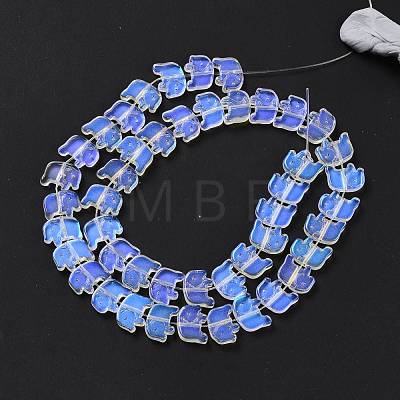 Transparent Glass Beads Strands GLAA-F114-03J-1