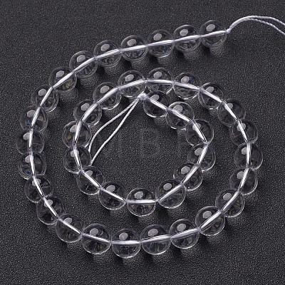 Synthetic Quartz Crystal Beads Strands X-GSR14mmA039-1-1