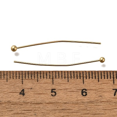 Brass Ball Head Pins KK-H502-03N-G-1