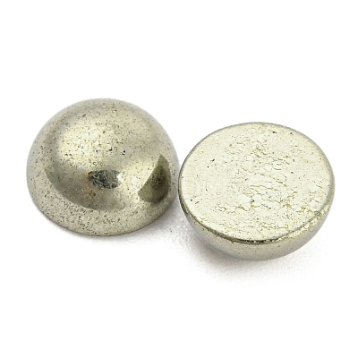 Natural Pyrite Cabochons G-G013-01B-1