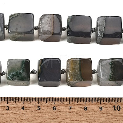 Natural Agate Beads Strands G-F820-O01-01G-1