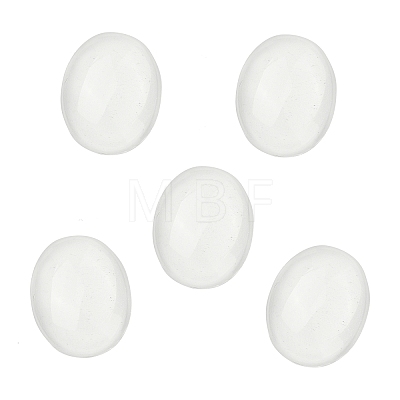 Natural Quartz Crystal Cabochons G-G290-06C-1