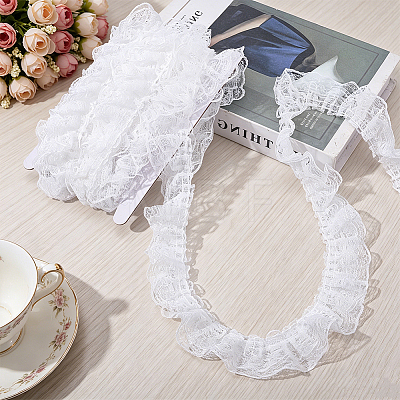 8Yards Organza Lace Ribbon OCOR-HY0001-87B-1