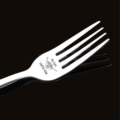 410# Stainless Steel Fork AJEW-WH0474-004-1