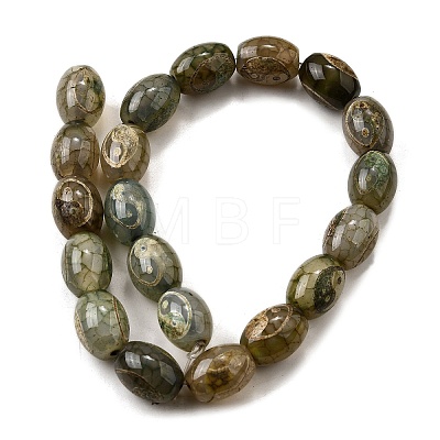 Tibetan Style dZi Beads Strands G-S389-A13-1