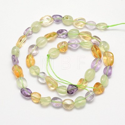 Natural Quartz Bead Strands G-L459-17-1