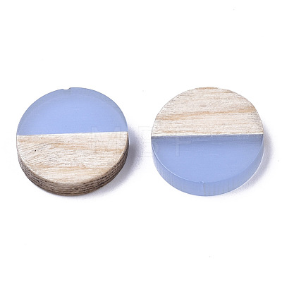 Resin & Wood Cabochons RESI-R425-05A-1