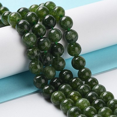 Dyed Natural Malaysia Jade Beads Strands G-G021-02A-13-1