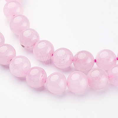 Natural Rose Quartz Beads Strands GSR4mmC034-1
