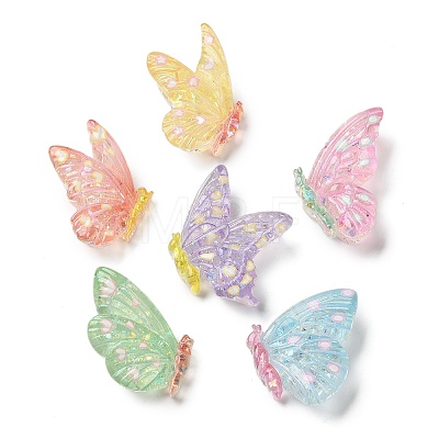 Transparent Resin Cabochons CRES-L050-01B-1