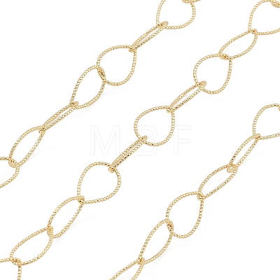 Brass Hollow Rhombus Link Chains CHC-M025-03G-1