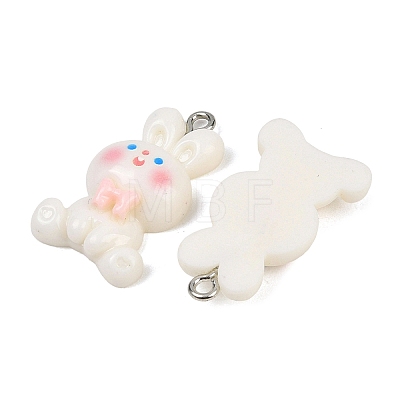 Opaque Resin Pendants LS-RESI-XCP0002-34-1