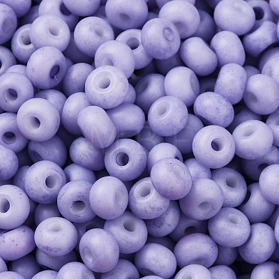 Baking Paint Glass Seed Beads SEED-C003-02H-1