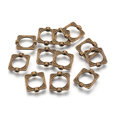 Tibetan Style Alloy Bead Frames LS-TIBEB-6761-AB-LF-1
