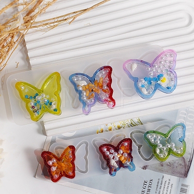 Butterfly Shape Quicksand DIY Silicone Mold PW-WG11379-02-1