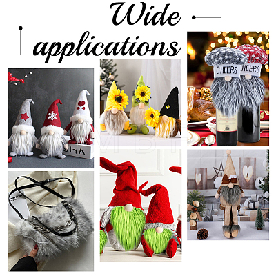Artificial Wool Fabric for Christmas LS-BJEW-WH0514-13C-1