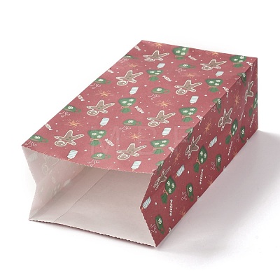 Christmas Theme Rectangle Paper Bags CARB-G006-01E-1