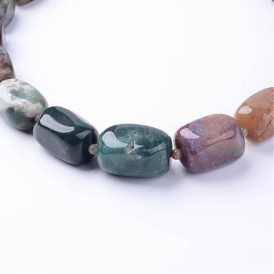Gemstone Graduated Beads Necklaces NIEW-F118-A-1