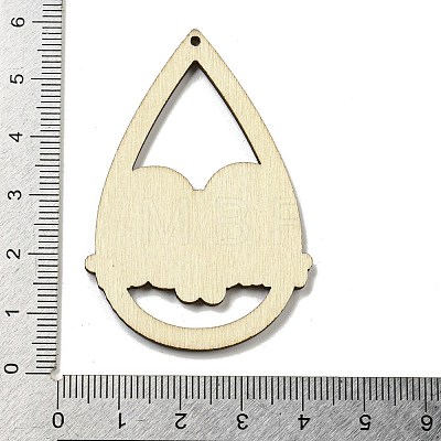 Wood Pendants WOOD-M012-02A-1