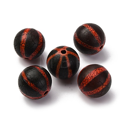 Tibetan Style dZi Beads TDZI-NH0001-D05-01C-1