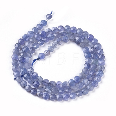 Natural Tanzanite Beads Strands G-I249-A29-1