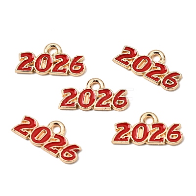 Alloy Enamel Pendants ENAM-D319-01KCG-07-1