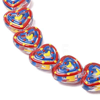 Glass Enamel Beads GLAA-Z021-01C-1