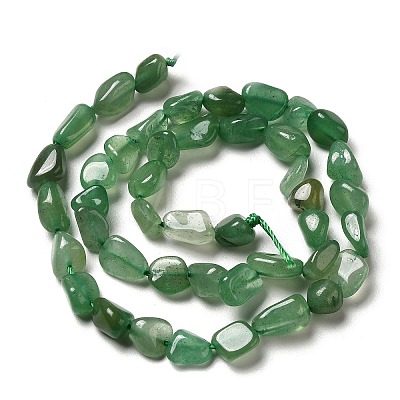 Natural Green Aventurine Beads Strands G-I351-A06-1