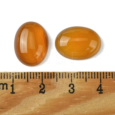 Natural Red Agate Cabochons G-L601-03B-03-1