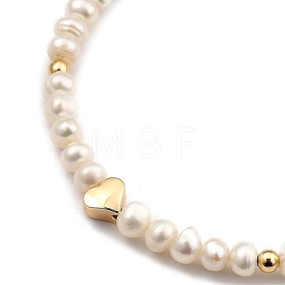 Natural Cultured Freshwater Pearl Beaded Bracelets BJEW-JB05386-02-1