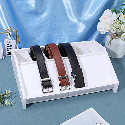 6 Grids MDF Waist Belt Storage Organizer Holder ODIS-WH0108-058-1