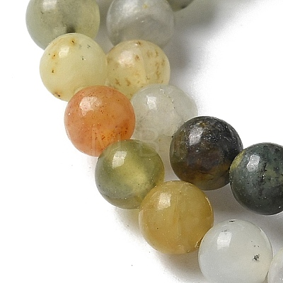 Natural New Jade Beads Strands LS-G-F591-16-5MM-1
