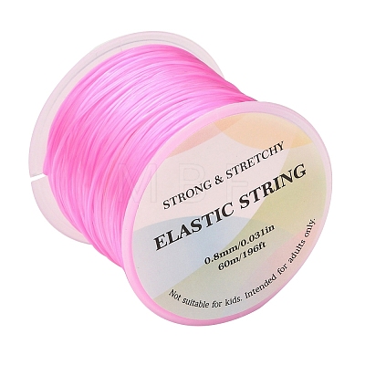 Flat Elastic Crystal String EW-YW0001-0.8mm-02D-1