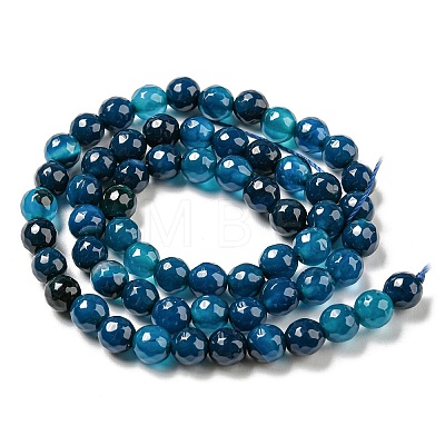 Natural Agate Beads Strands G-C082-A01-05-1