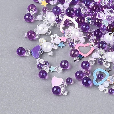 Plastic & Resin & Glass Shining Nail Art Glitter MRMJ-T080-13G-1